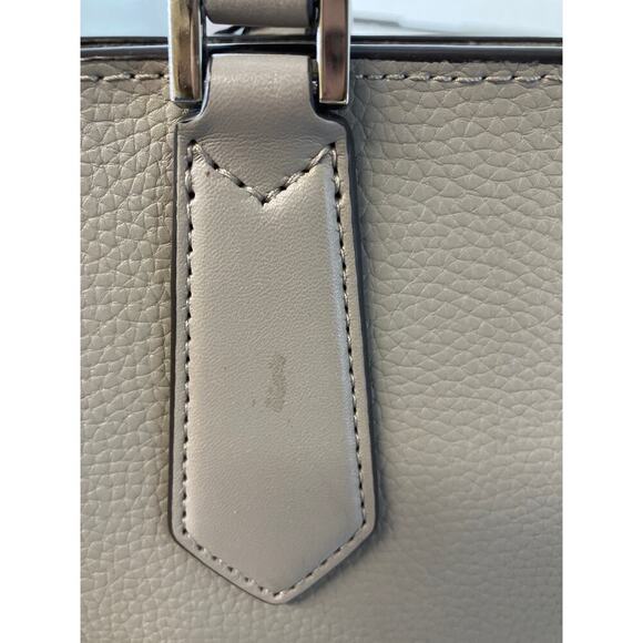 MICHAEL KORS TWO WAY GRAY PEBBLED CROSSBODY TOTE BAG - Picture 6 of 16